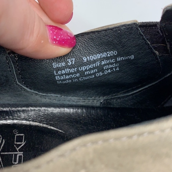 Dansko Grey Suede slip on shoes size 6.5 (Euro 37) - Picture 11 of 11